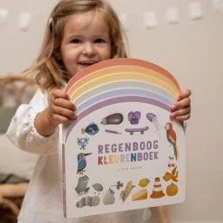 Little Dutch Children's Book Rainbow Coloring Book - NL Discount