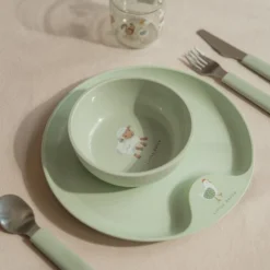 Little Dutch Children's bowl - Green - Little Farm Sale