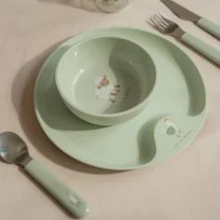 Little Dutch Children's cutlery set - Green - Little Farm New