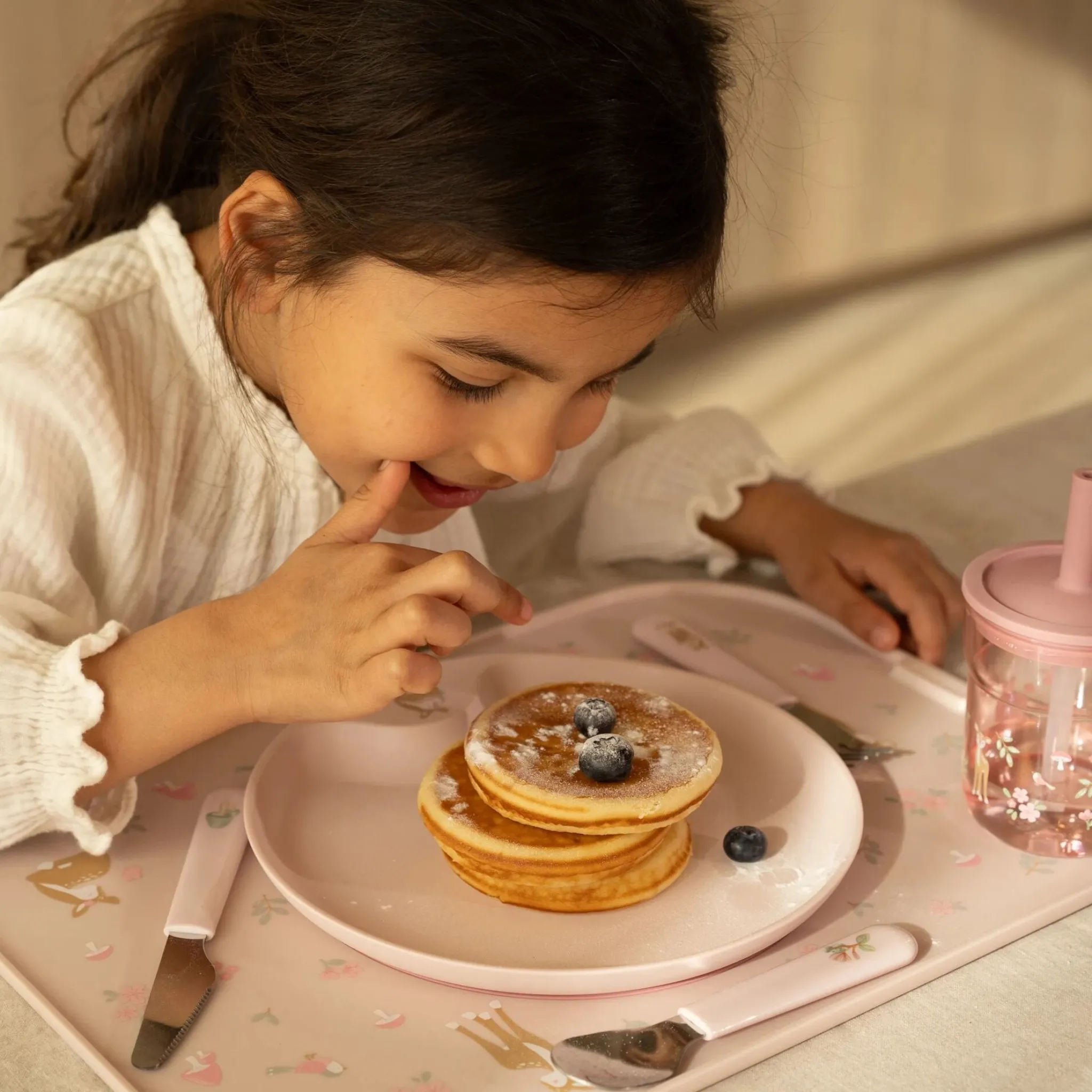 Little Dutch Children's cutlery set 3-Piece Fairy Garden Outlet