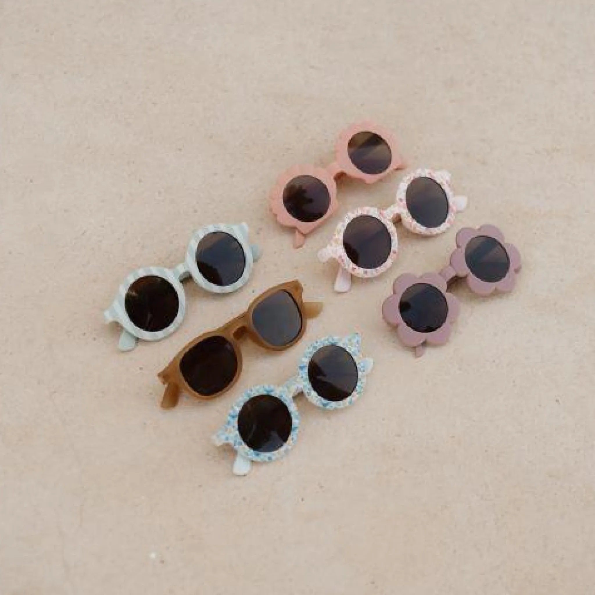 Little Dutch Children's sunglasses Round Ocean Dreams Blue New