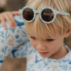 Little Dutch Children's sunglasses Round Ocean Dreams Blue New