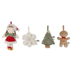 Little Dutch Christmas ornaments Rosa Set – Multicolored – Christmas Hot
