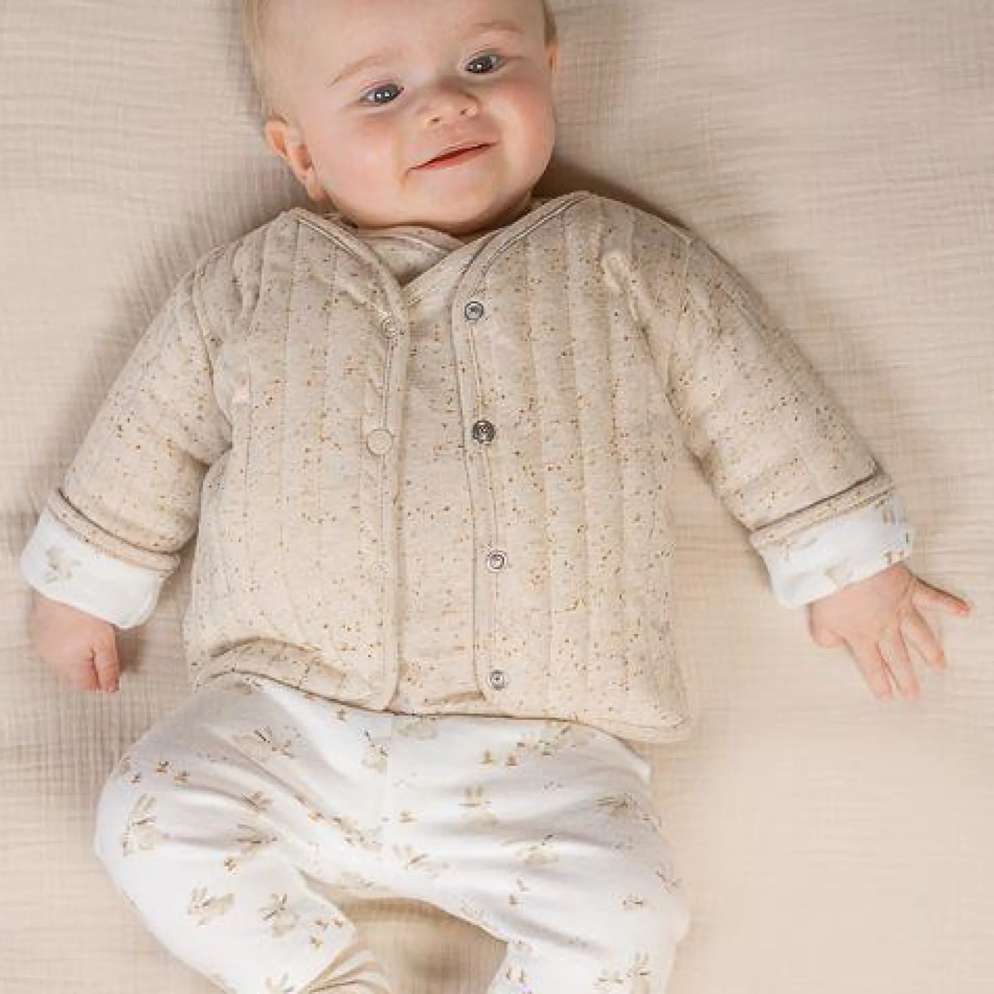 Little Dutch Coat - Sand - Newborn Naturals - Baby Bunny Online