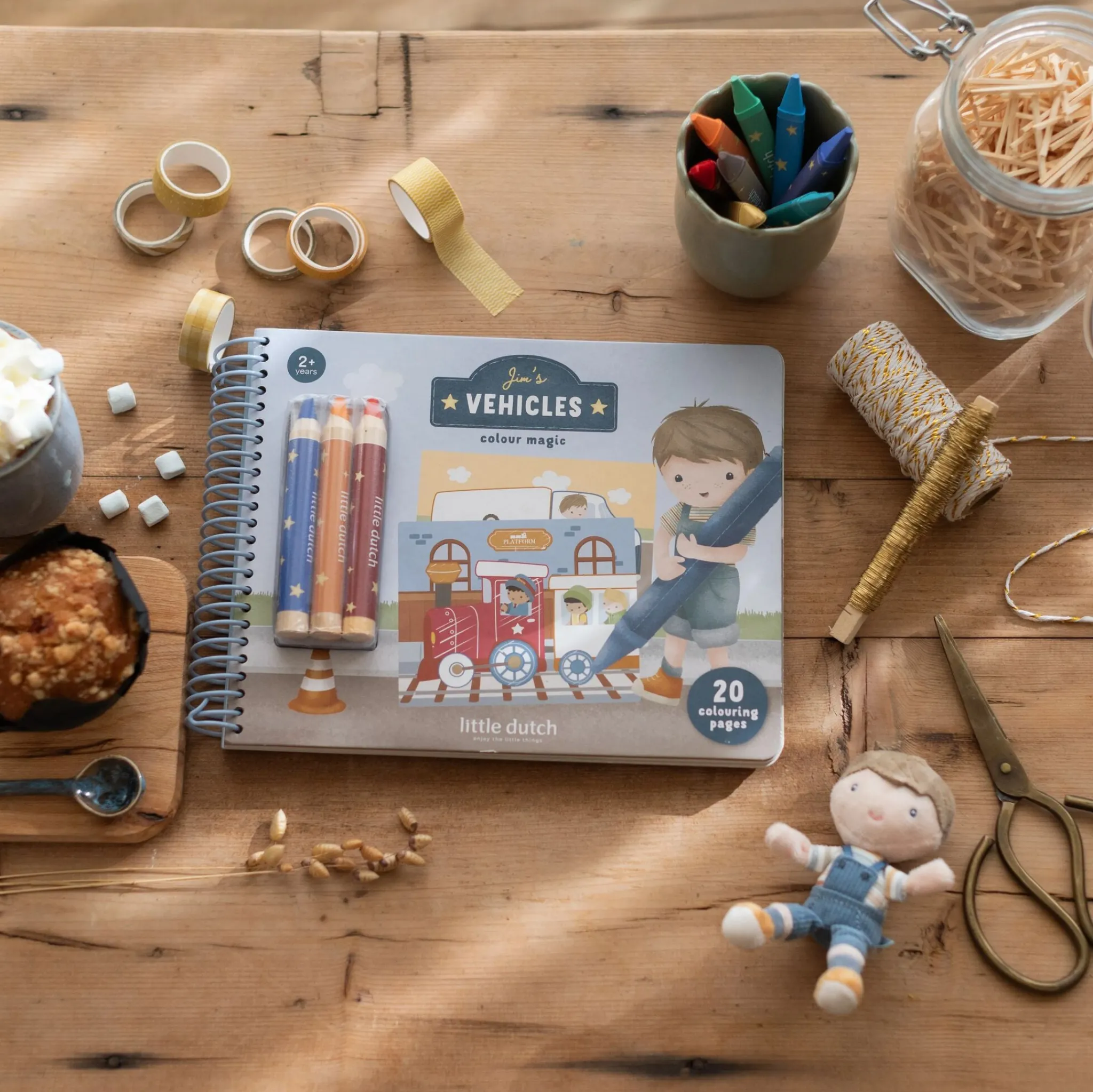 Little Dutch Coloring Book - Essentials - Jim Hot
