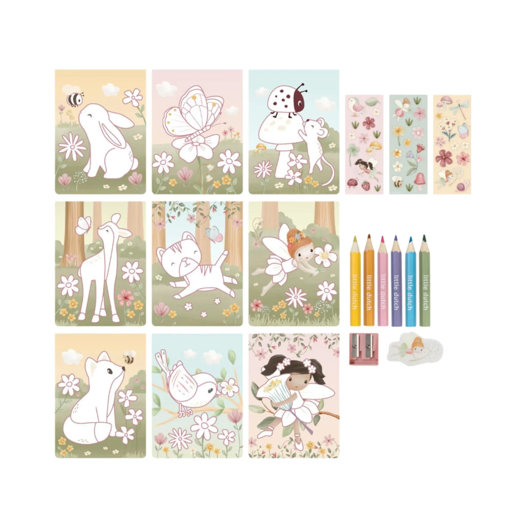 Little Dutch Coloring Book - Rosa Outlet
