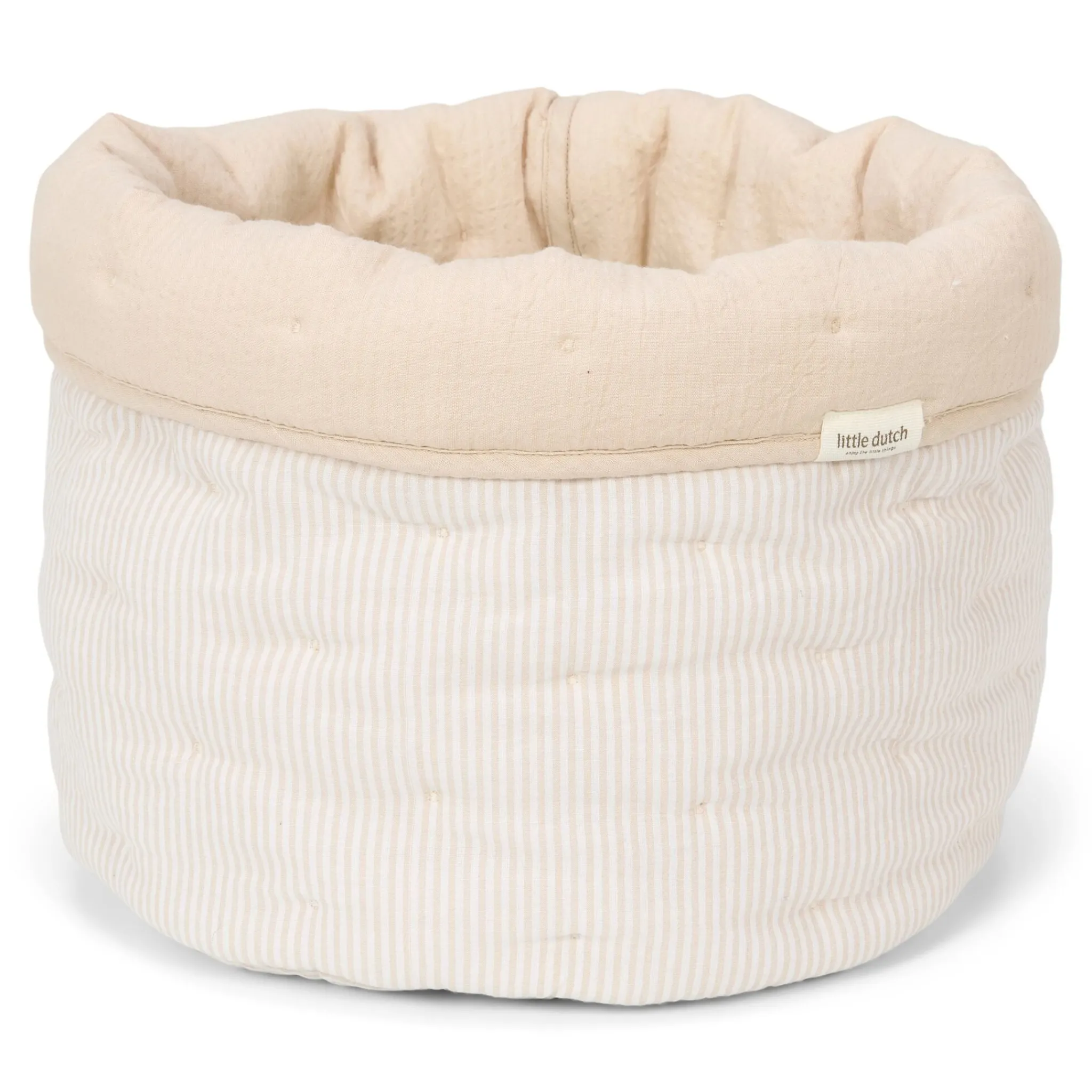 Little Dutch Commodity basket small - Beige - Essentials Clearance