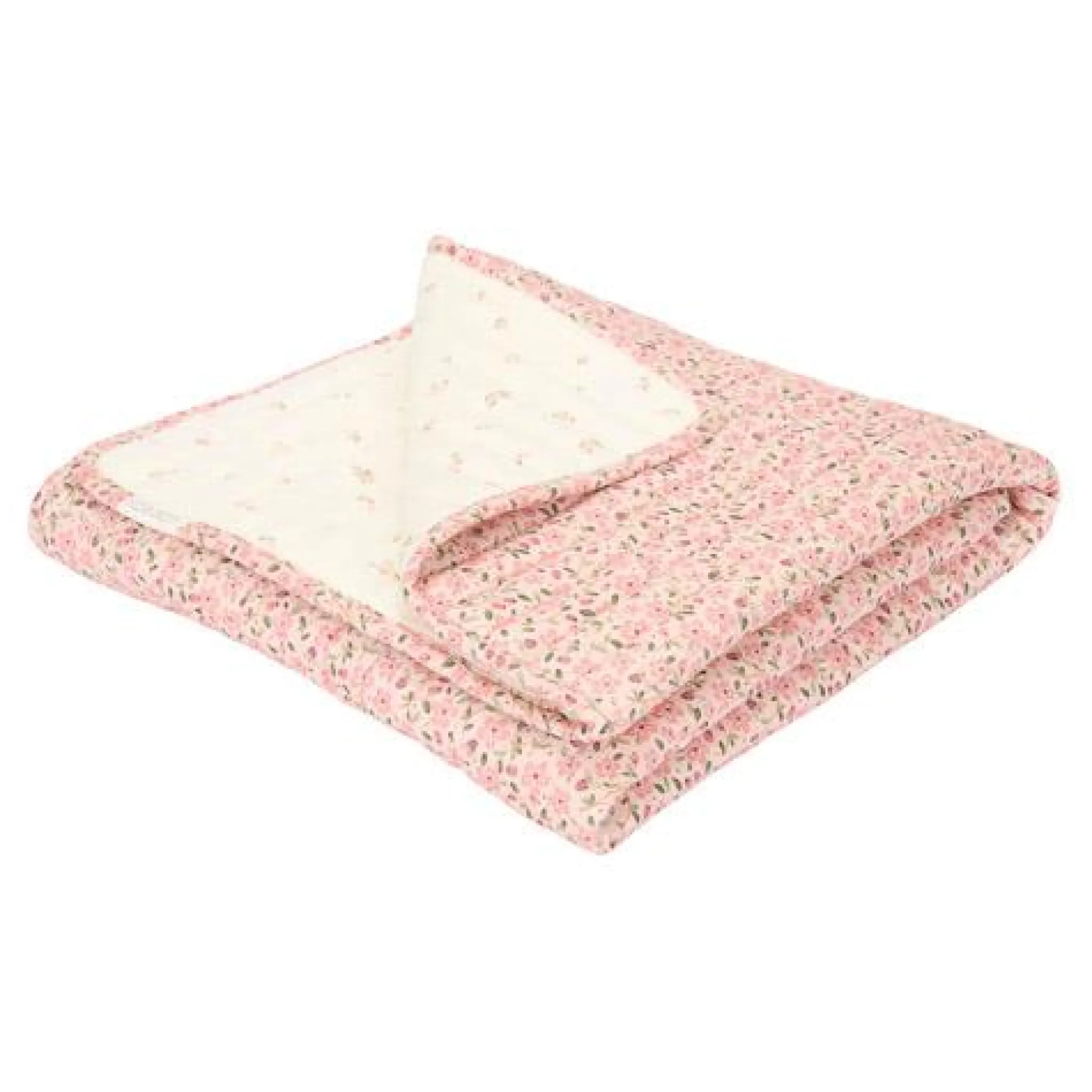 Little Dutch Cot blanket - Pink - Fairy Garden - Fairy Floral New