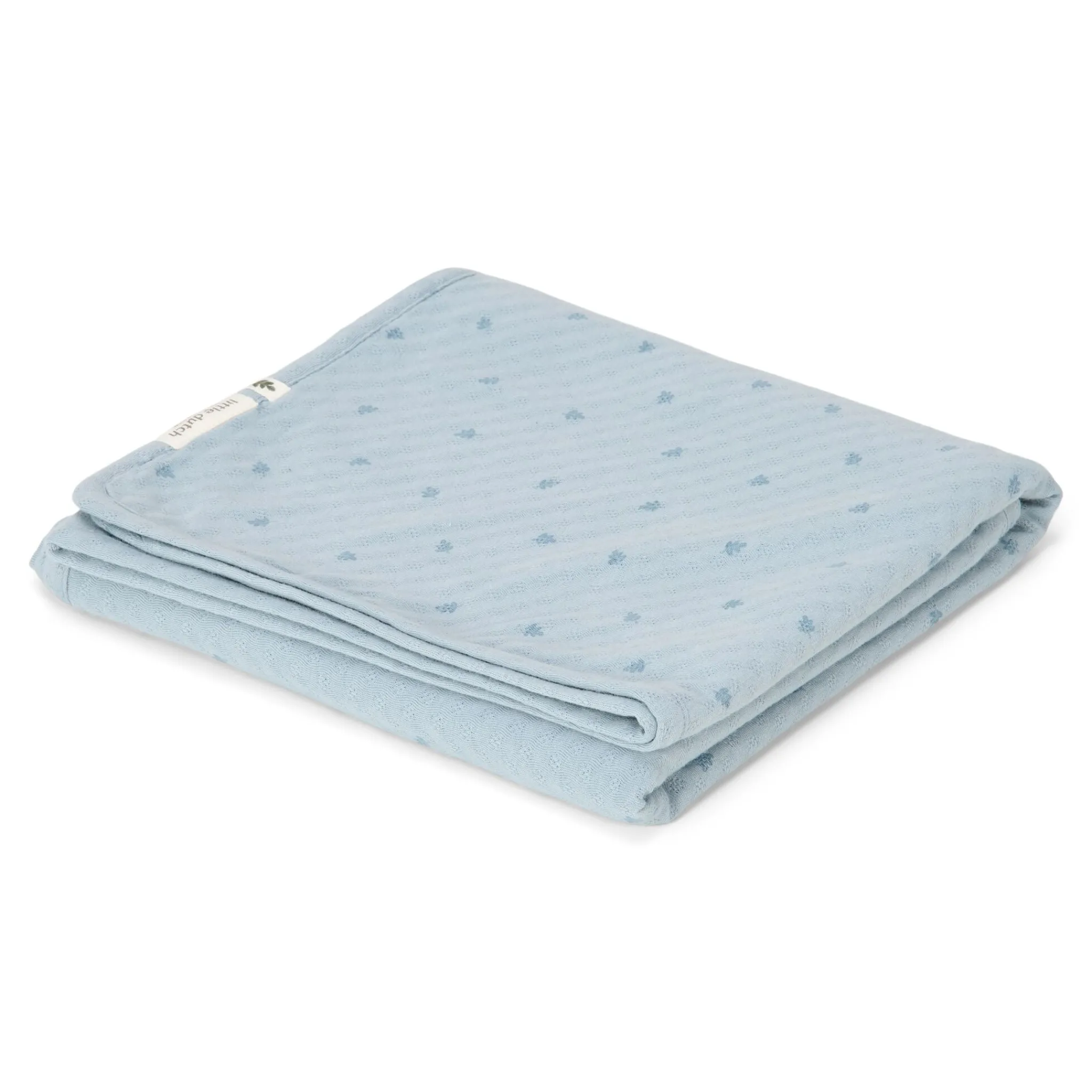 Little Dutch Cradle blanket - Blue - Essentials Sale