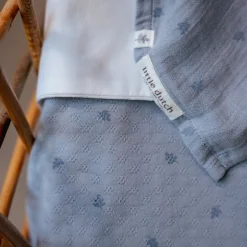 Little Dutch Cradle blanket - Blue - Essentials Sale