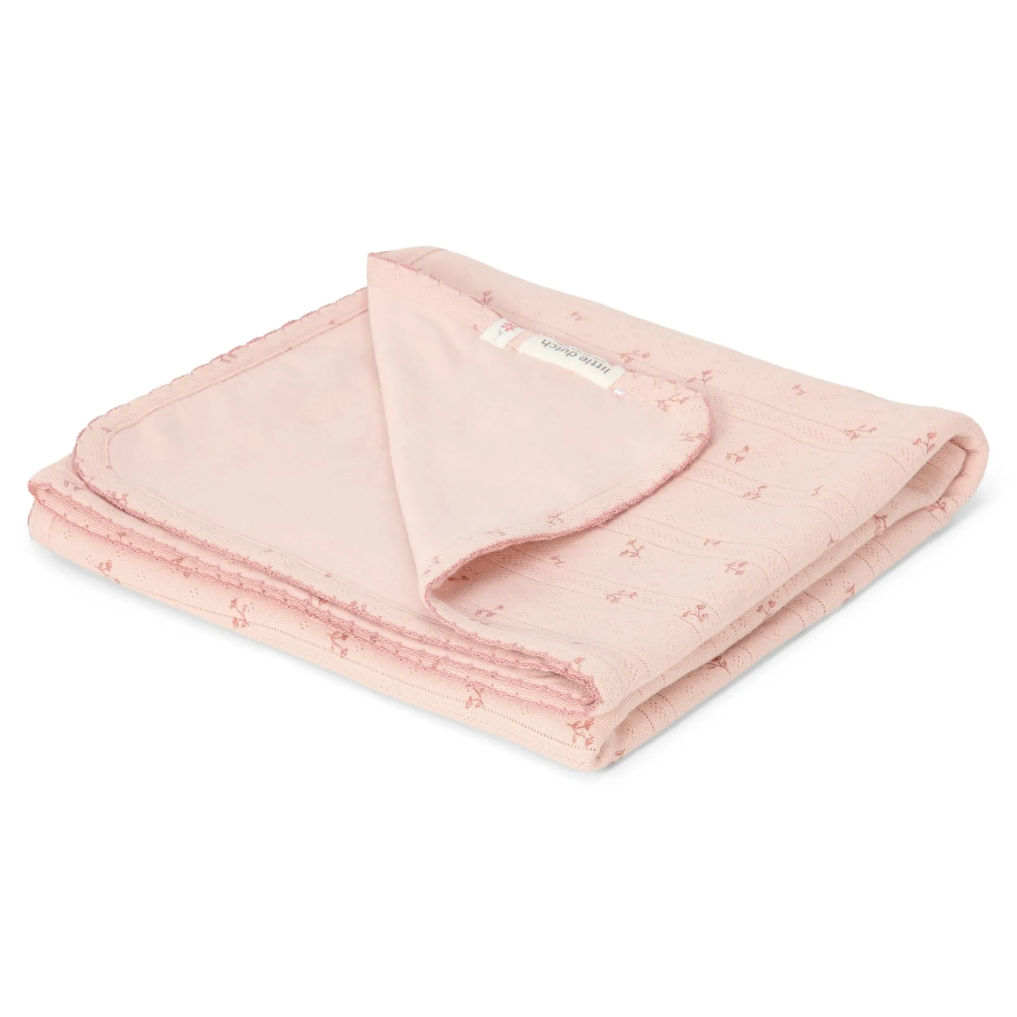 Little Dutch Cradle blanket - Pink - Essentials Clearance