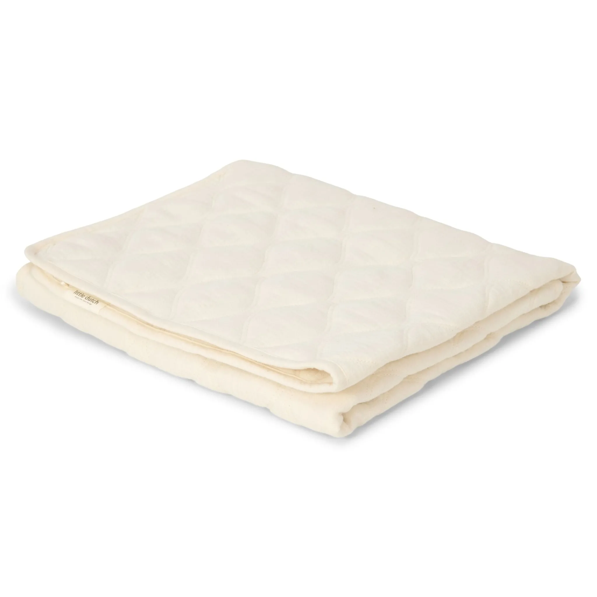 Little Dutch Cradle blanket - White - Essentials Clearance