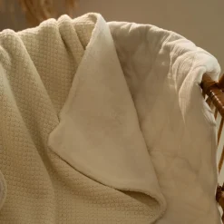 Little Dutch Cradle blanket - White - Essentials Clearance