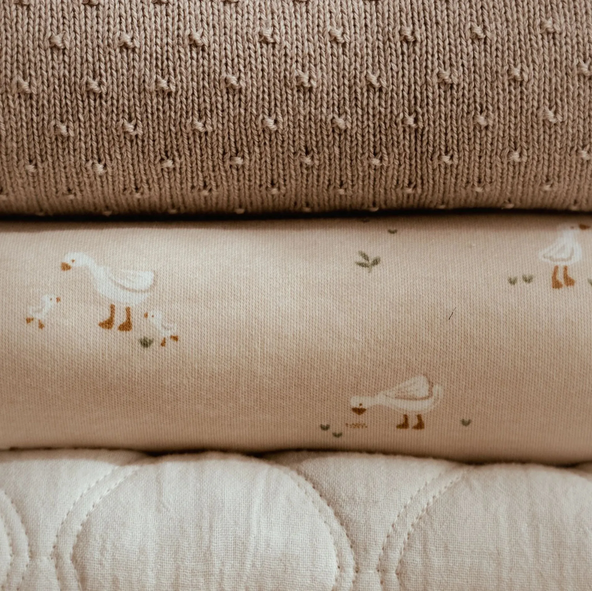 Little Dutch Cradle blanket - White - Essentials Clearance