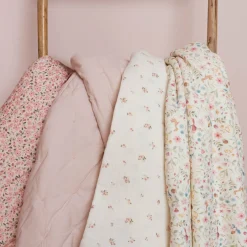 Little Dutch Cradle blanket - White - Fairy Garden - Fairy Blossom Best