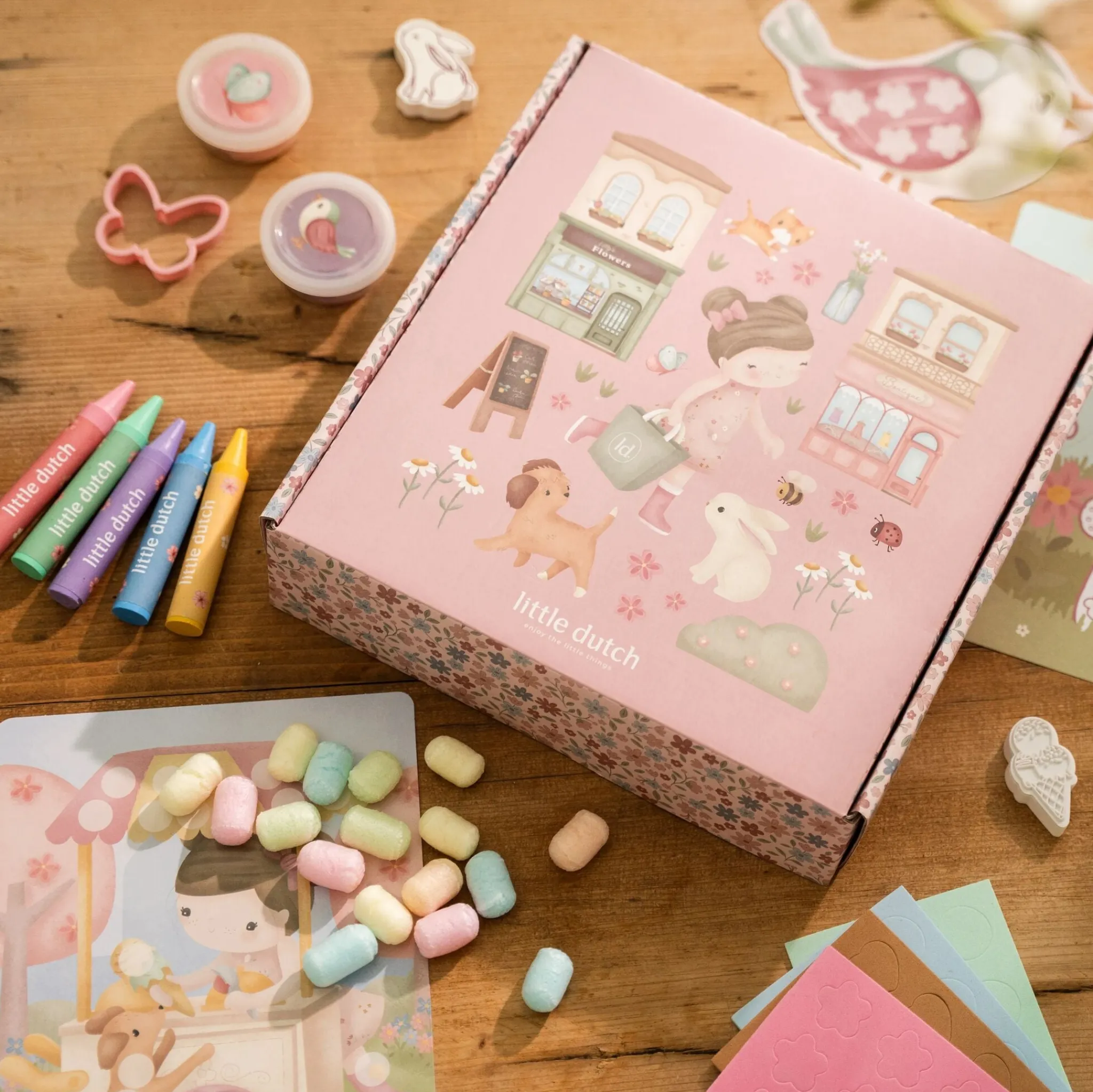 Little Dutch Craft box - Essentials - Rosa
