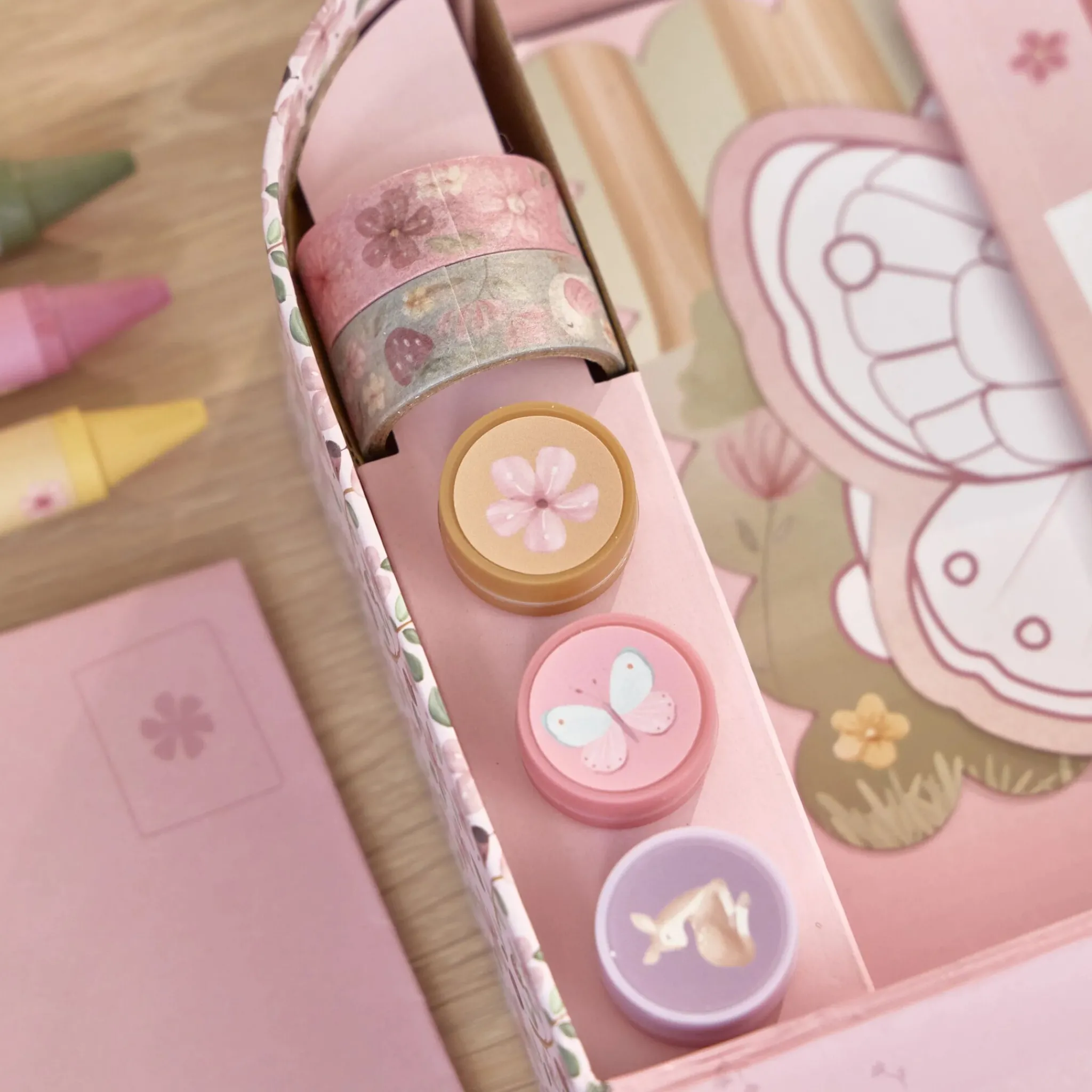 Little Dutch Craft box - Pink Outlet