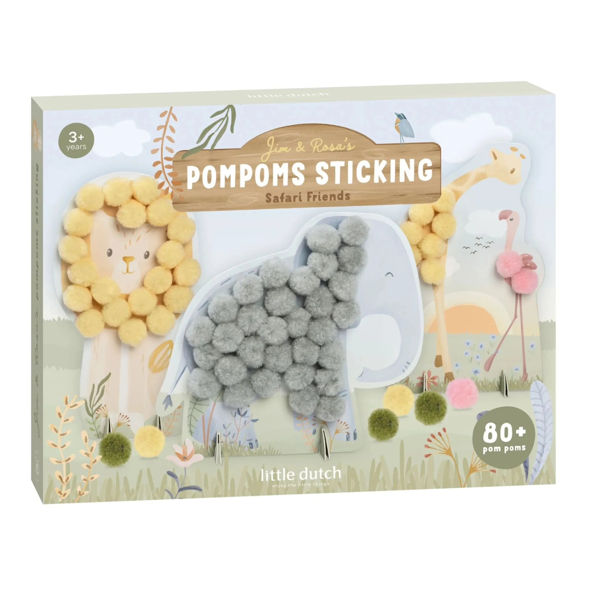 Little Dutch Craft set pompoms Outlet