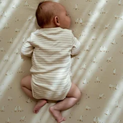 Little Dutch Crib blanket - Beige - Newborn Naturals - Little Goose New