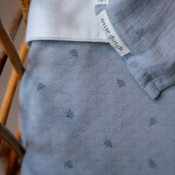 Little Dutch Crib blanket - Blue - Essentials