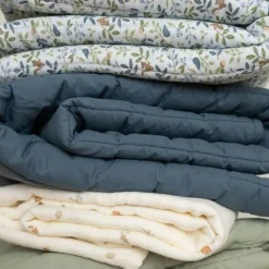 Little Dutch Crib blanket - Blue - Forest Friends - Forest Adventure Outlet