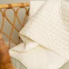 Little Dutch Crib blanket - Green - Essentials - Blueberry Leaves Outlet