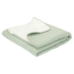 Little Dutch Crib blanket - Green - Forest Friends Outlet