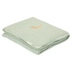 Little Dutch Crib blanket - Green - Forest Friends Outlet