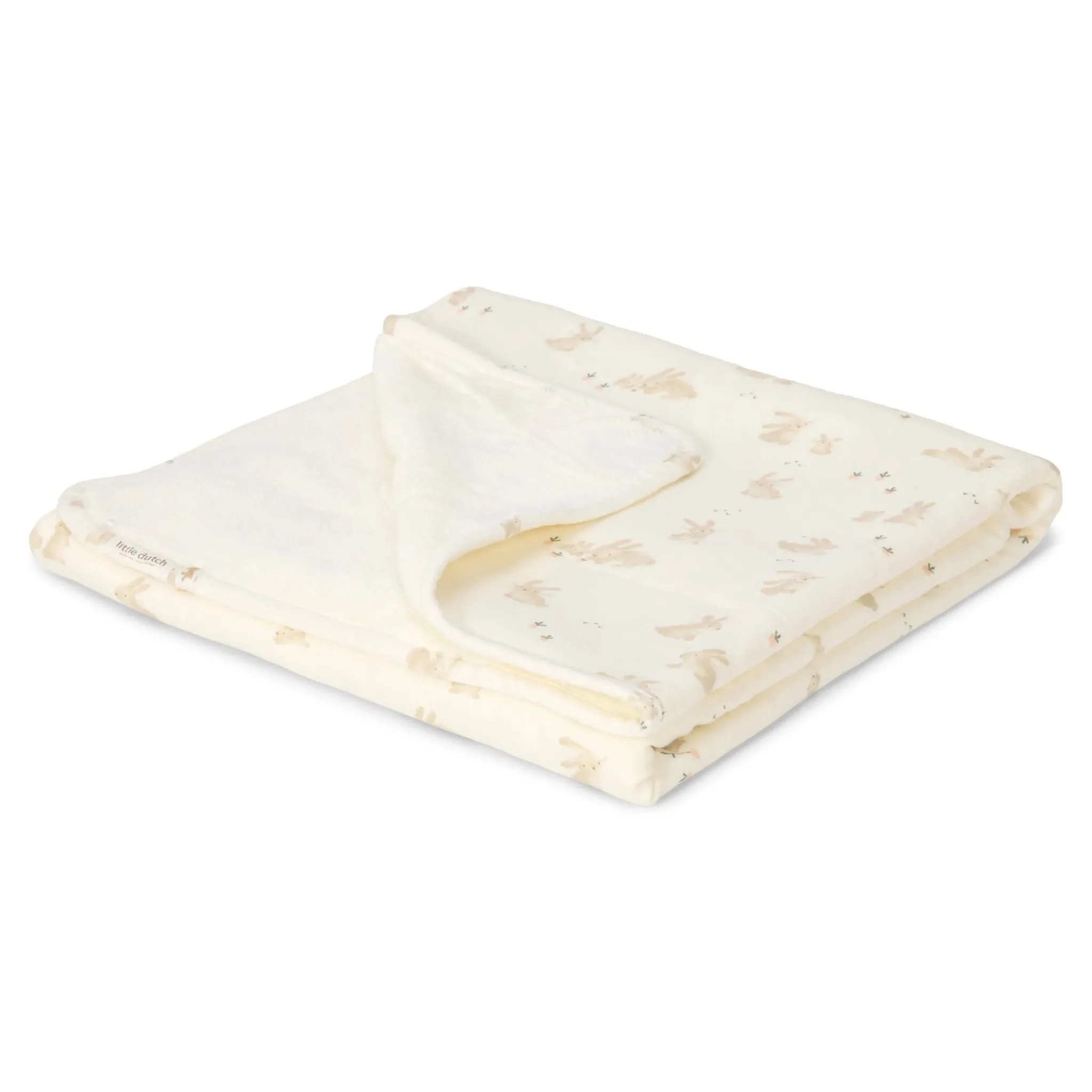 Little Dutch Crib blanket - White - Newborn Naturals - Baby Bunny Best