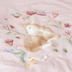 Little Dutch Crib Duvet Cover - Pink - Fairy Garden - Fairy Blossom Best