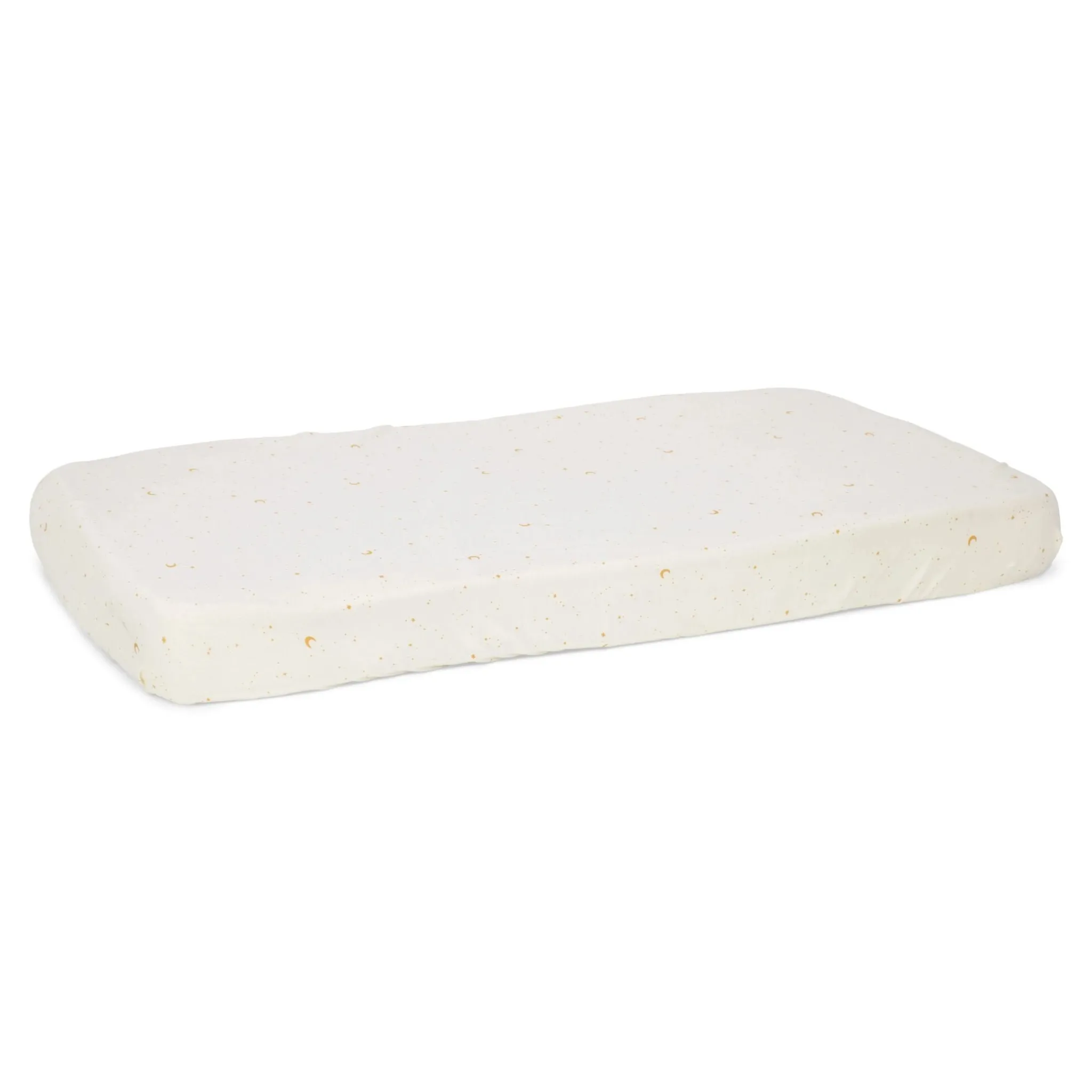 Little Dutch Crib fitted sheet - White - Newborn Naturals - Little Goose Clearance
