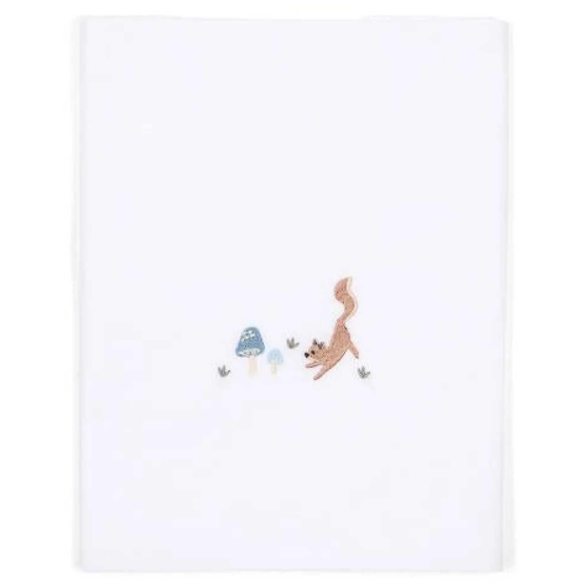 Little Dutch Crib sheet - White - Forest Friends