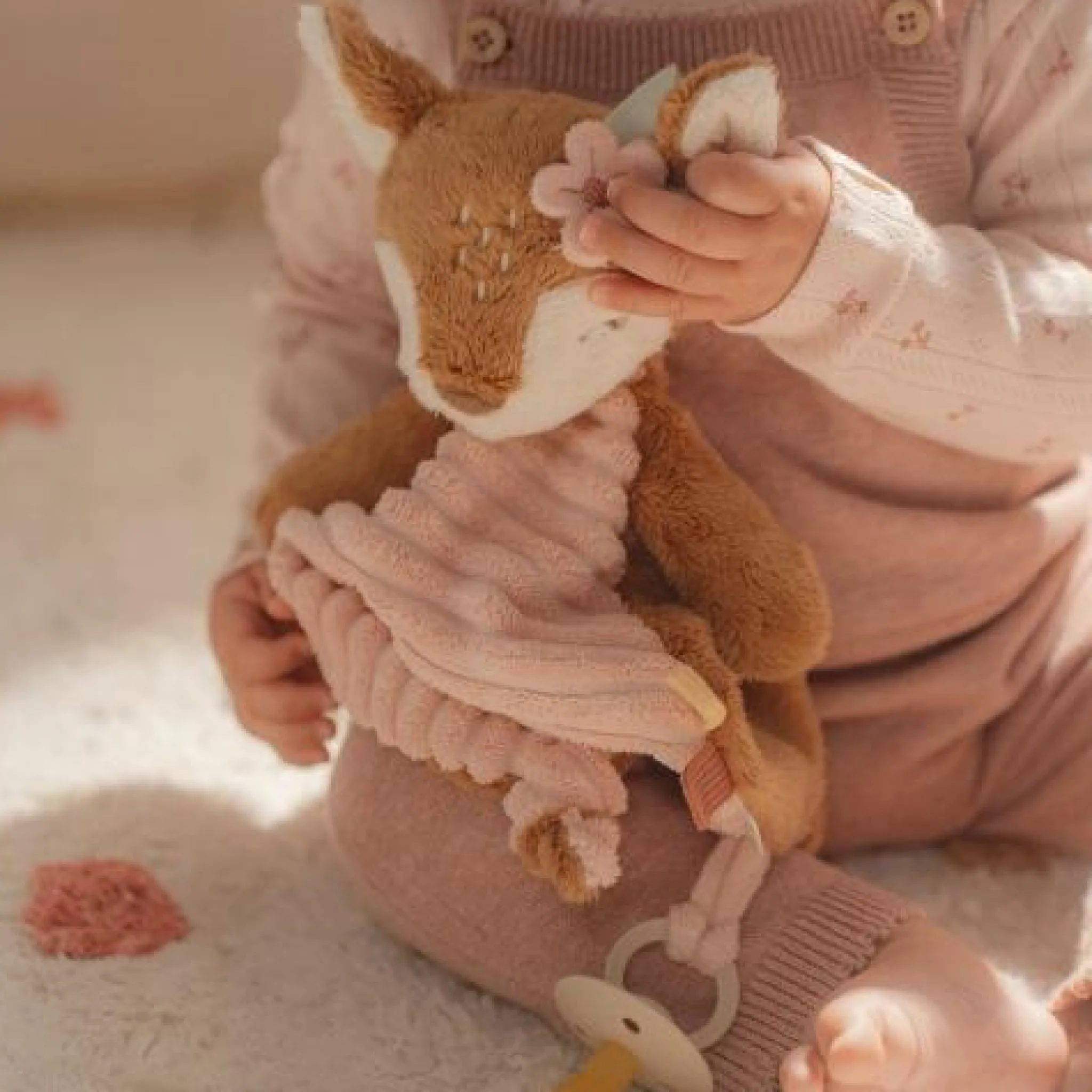 Little Dutch Cuddle cloth cuddle Deer - Fairy Garden - Pink - Fairy Garden Clearance
