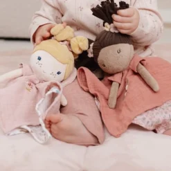 Little Dutch Cuddle cloth Fairy Mila - Pink - Fairy Garden Online
