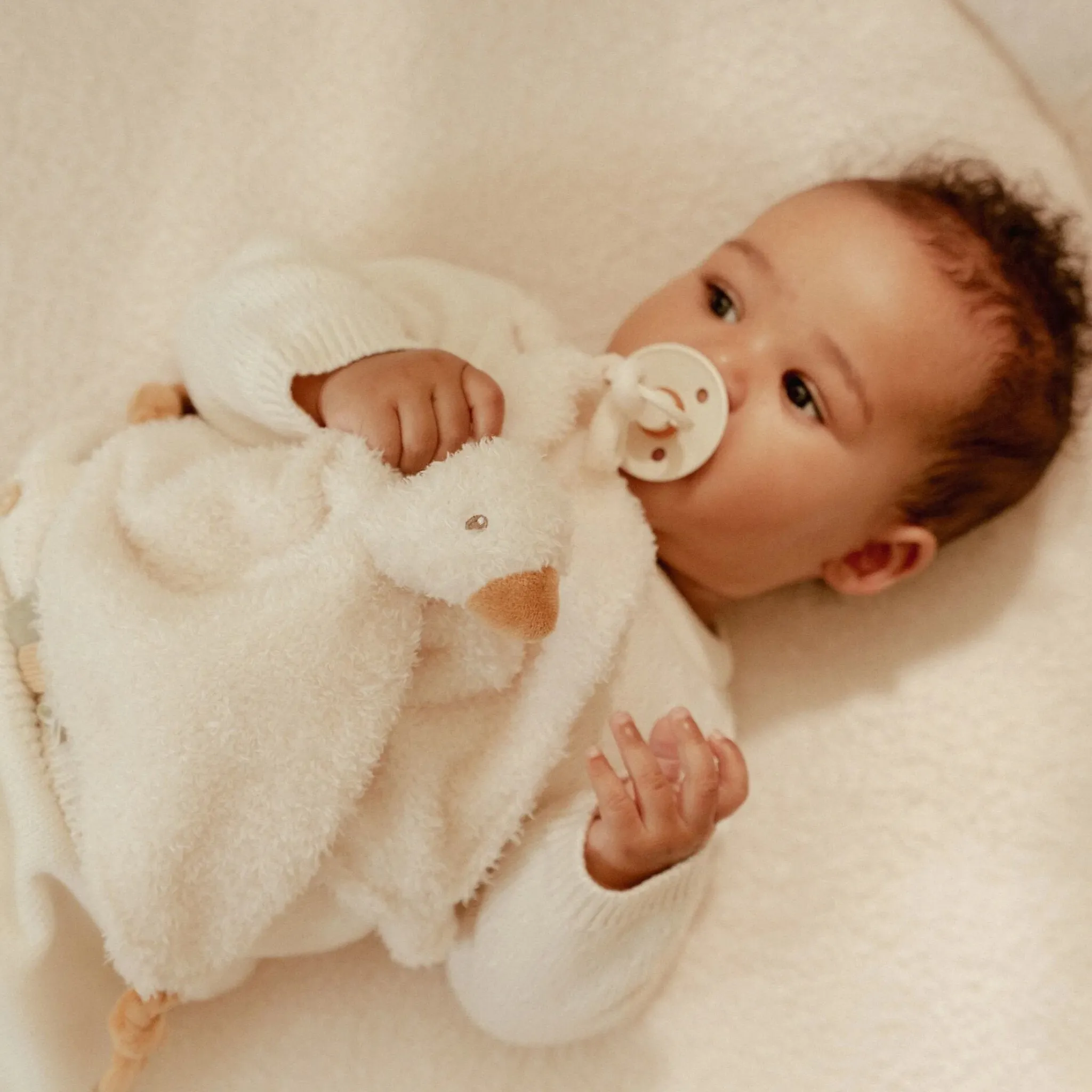 Little Dutch Cuddle cloth - White - Little Goose Hot