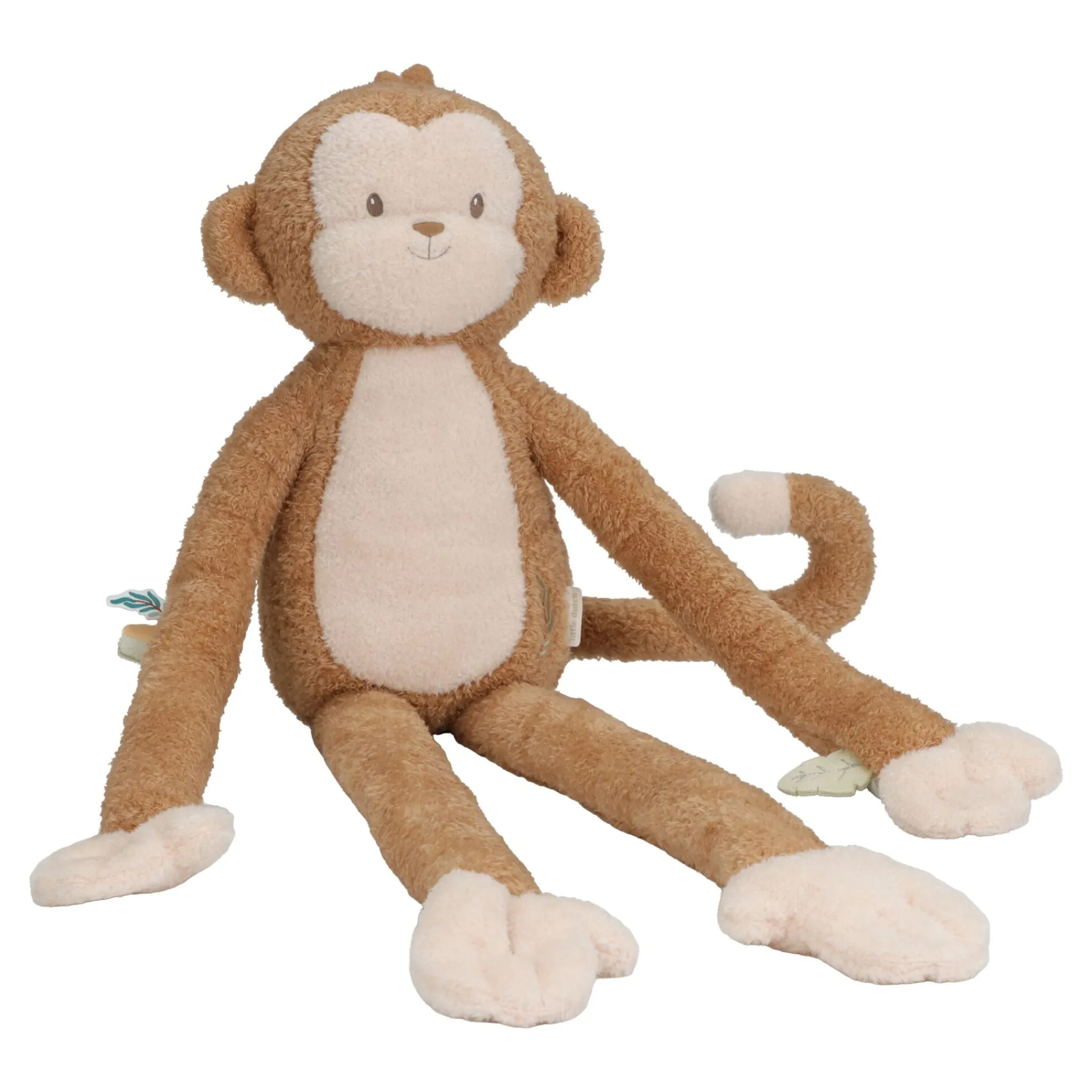 Little Dutch Cuddle Dangly Monkey XL - Brown Best