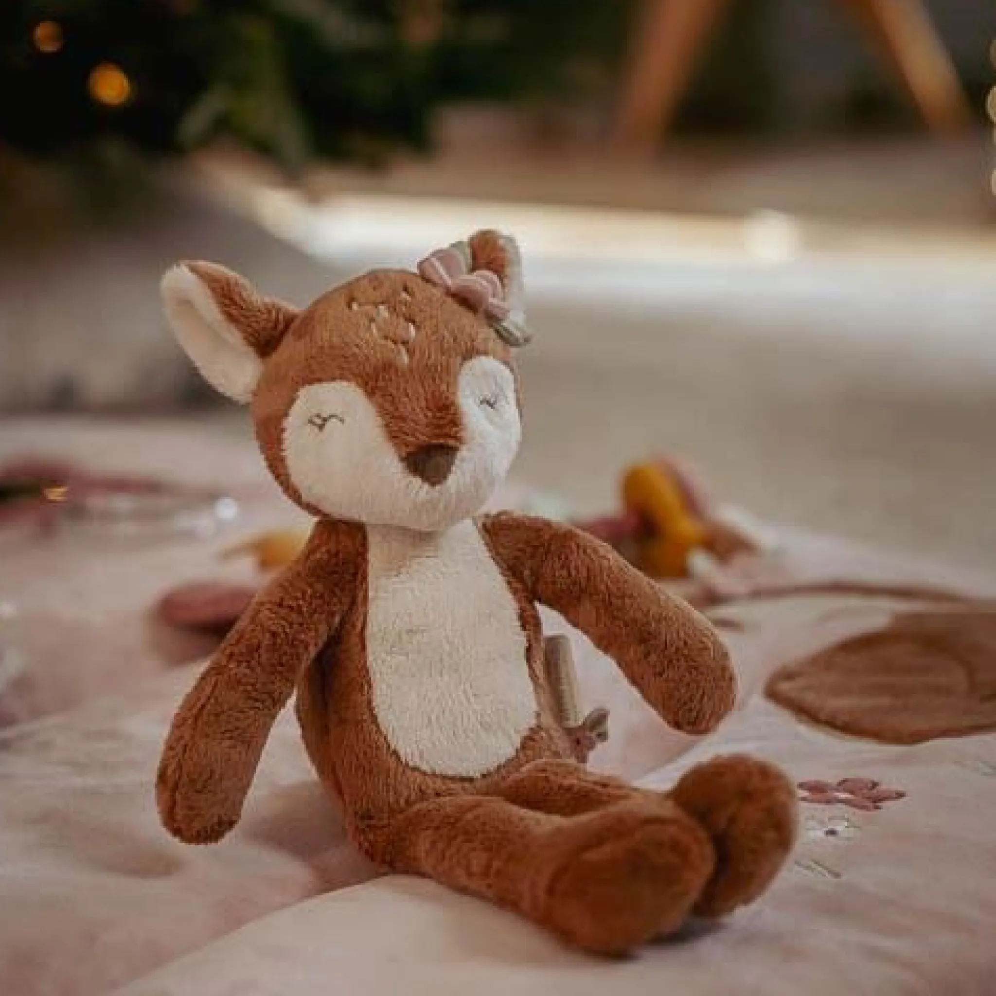 Little Dutch Cuddle Deer - Multicolored - Fairy Garden Clearance