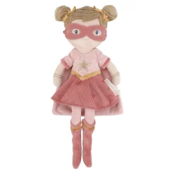 Little Dutch Cuddle Doll Superhero Rosa - 35 cm Hot