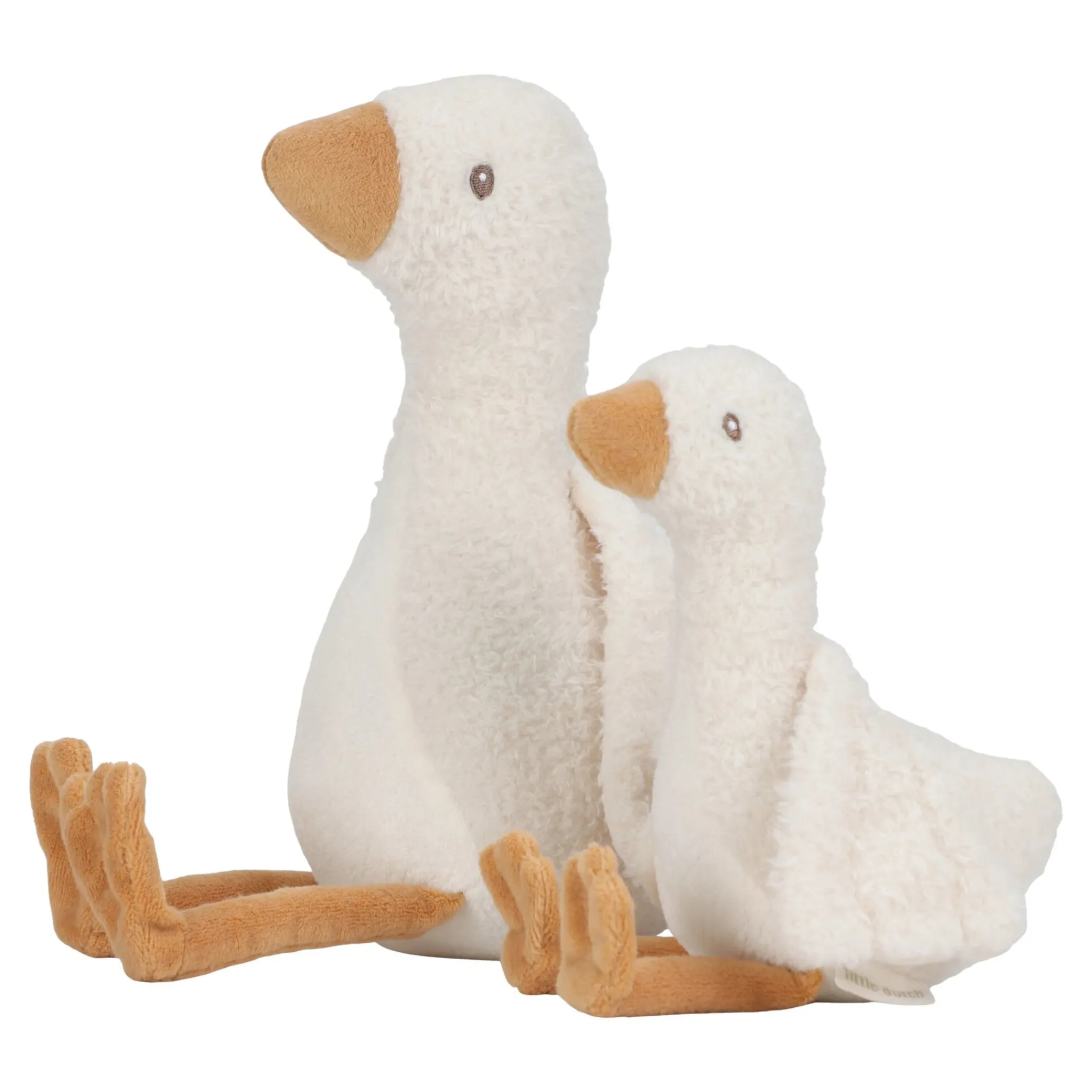 Little Dutch Cuddle Goose 25 cm - White - Little Goose Outlet