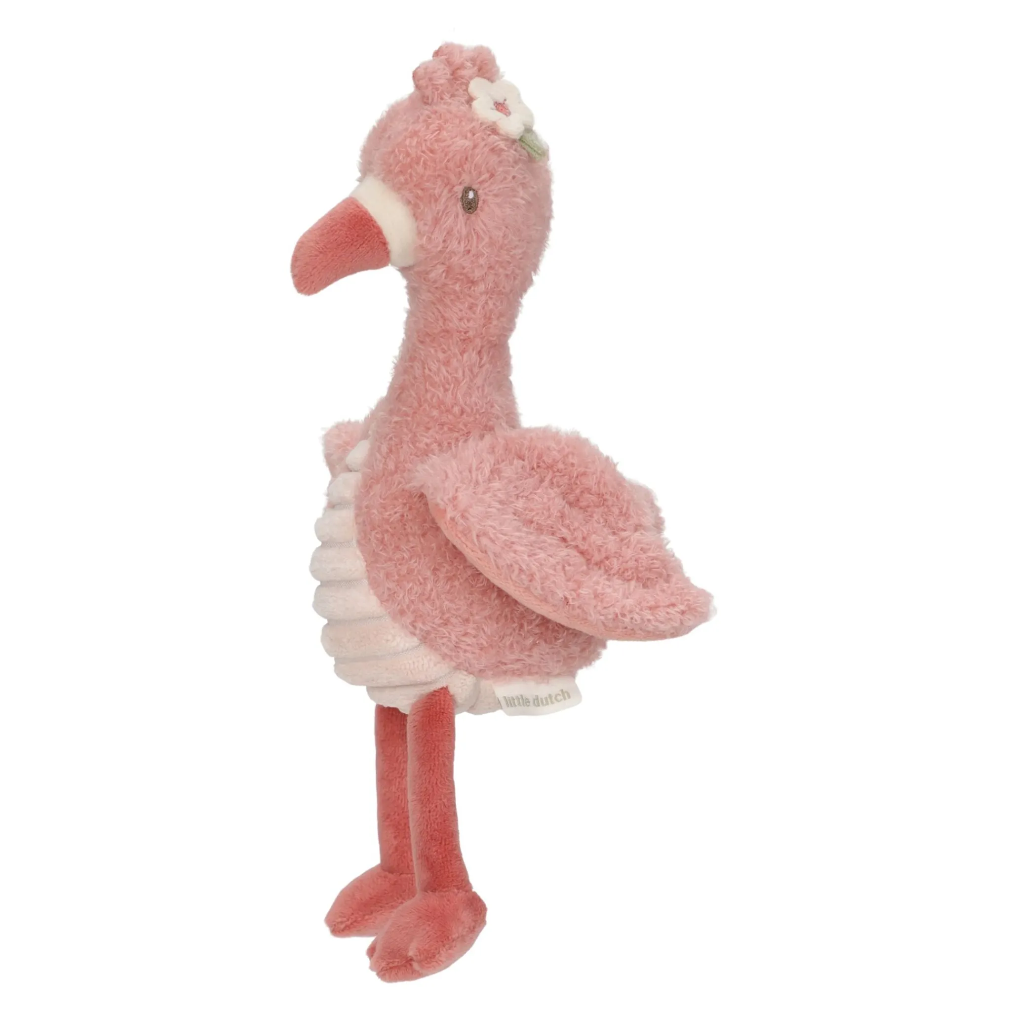 Little Dutch Cuddly toy Flamingo - Pink - 17 cm Best