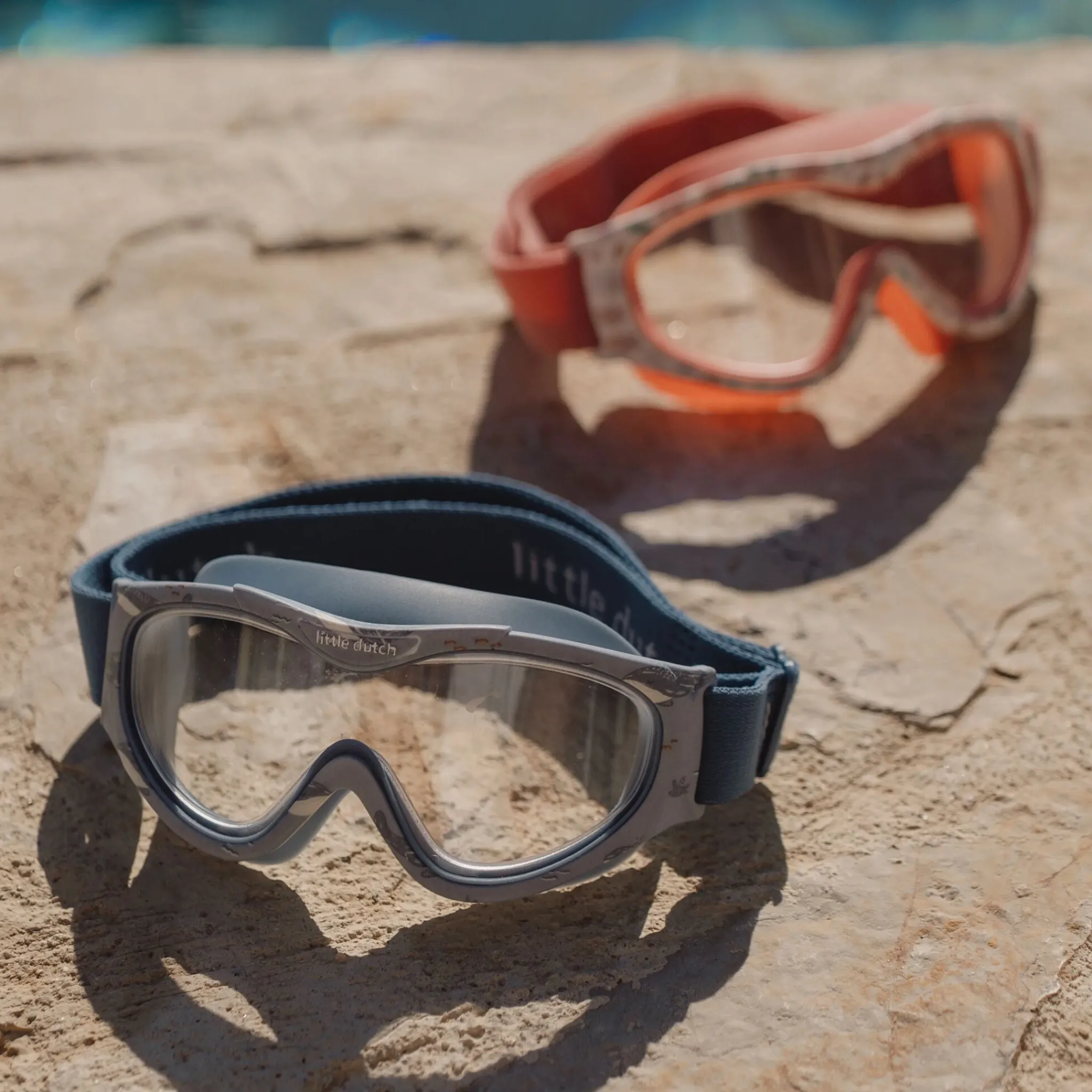 Little Dutch Diving goggles - Blue - Ocean World Discount