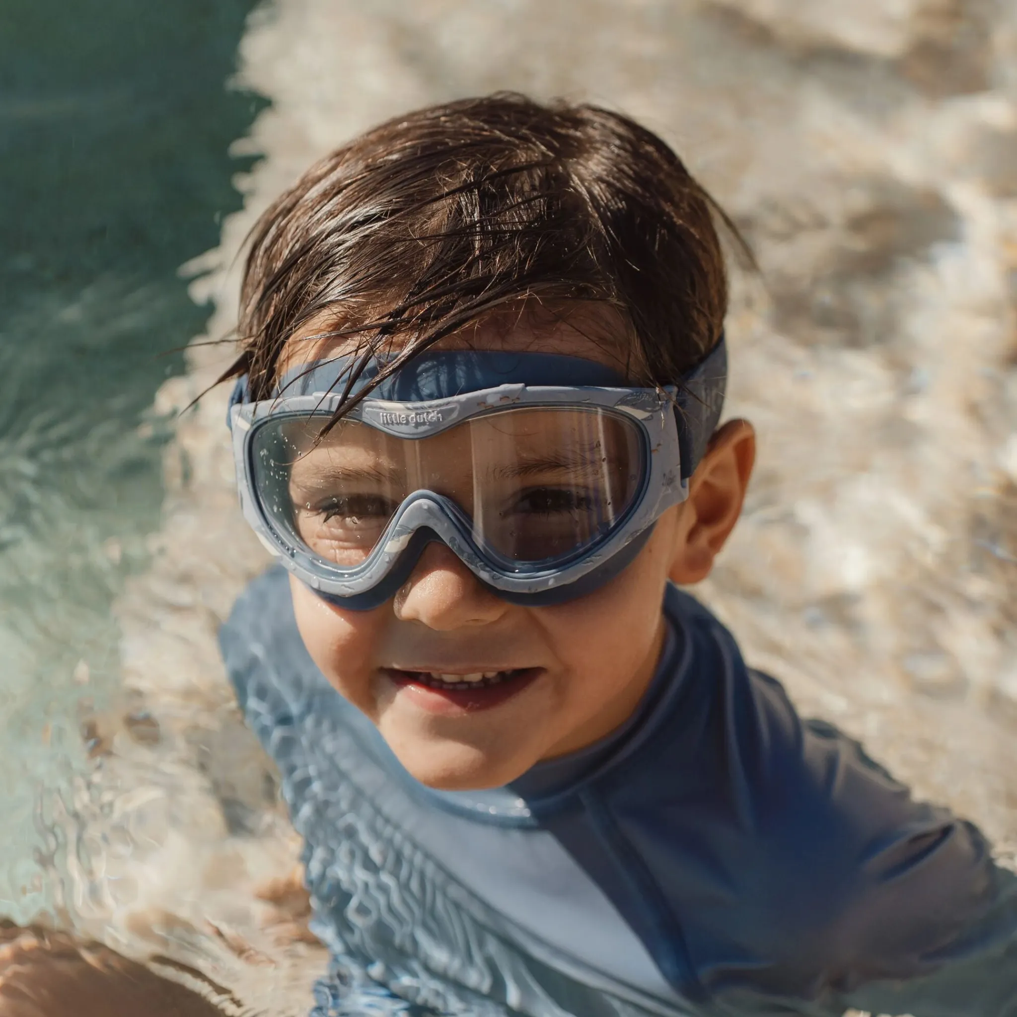 Little Dutch Diving goggles - Blue - Ocean World Discount