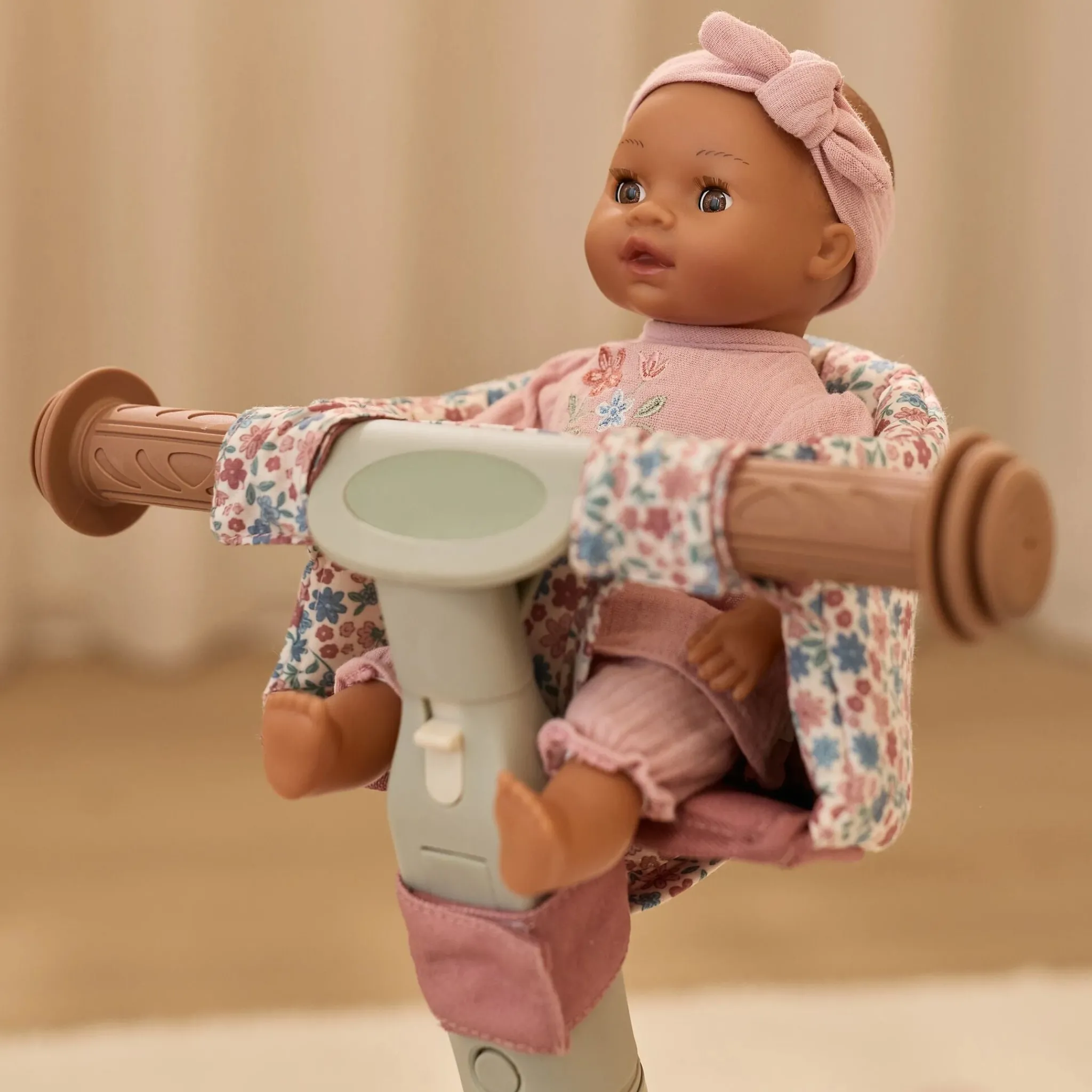 Little Dutch Doll bike seat - Pink Hot