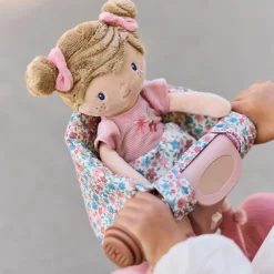 Little Dutch Doll bike seat - Pink Hot