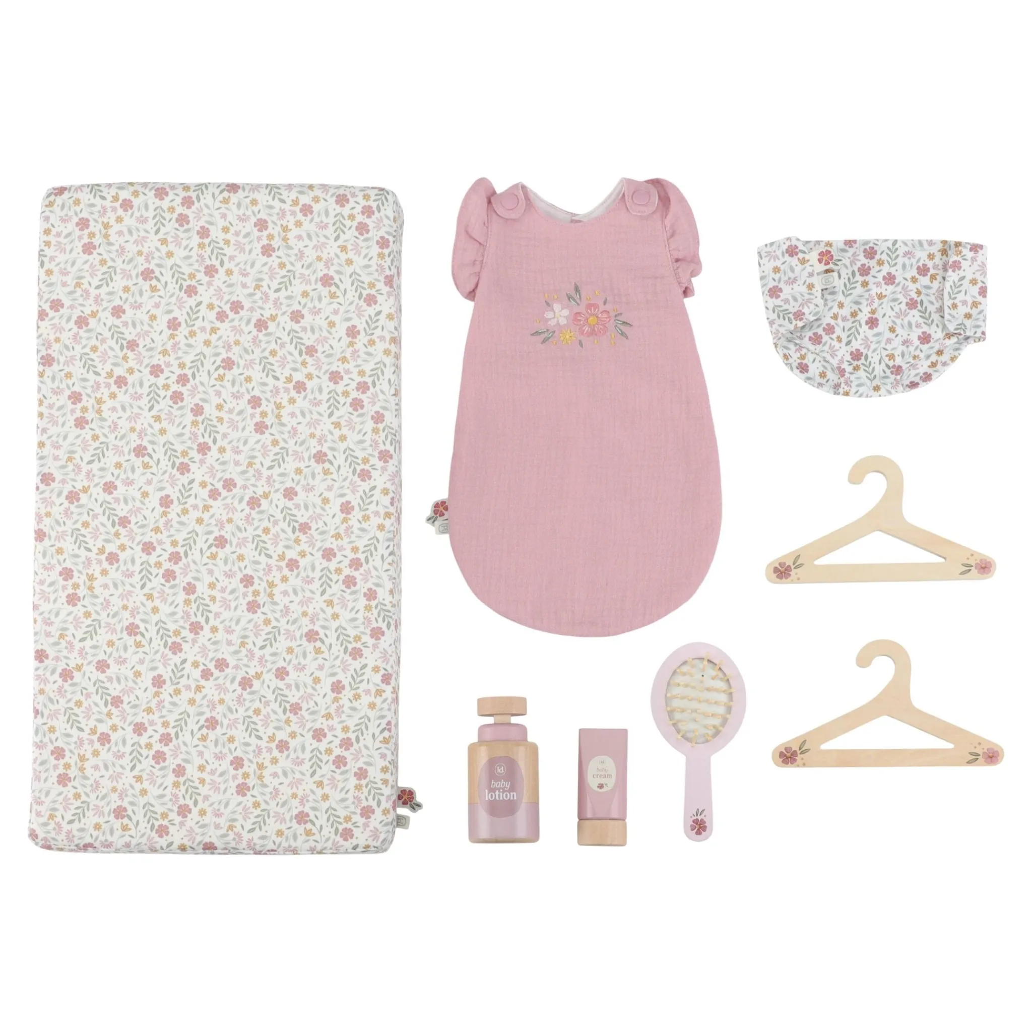 Little Dutch Doll changing table – Pink – Essentials Discount