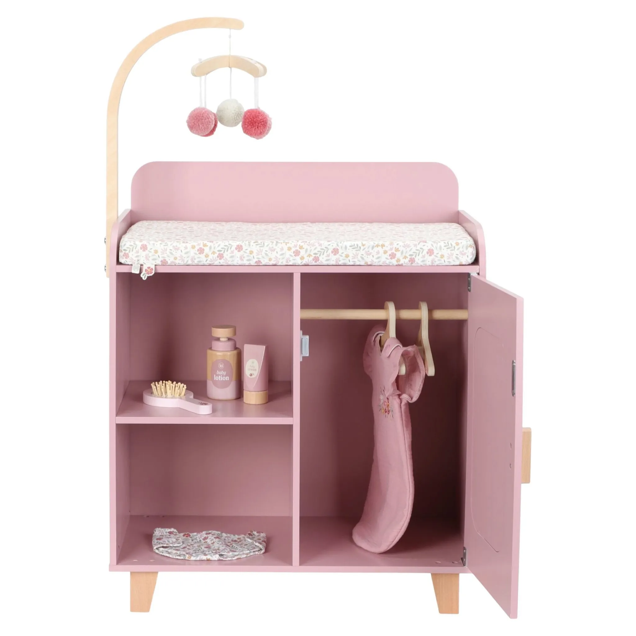 Little Dutch Doll changing table – Pink – Essentials Discount