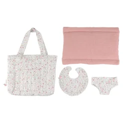 Little Dutch Doll diaper bag – Multicolored – Essentials – Soft Flowers Discount