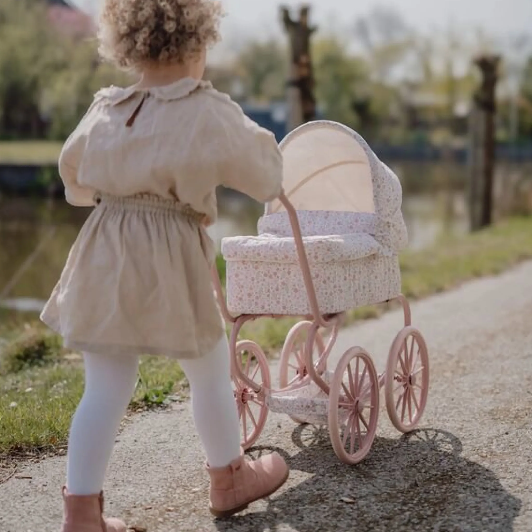 Little Dutch Doll stroller - Essentials - Soft Flowers Hot