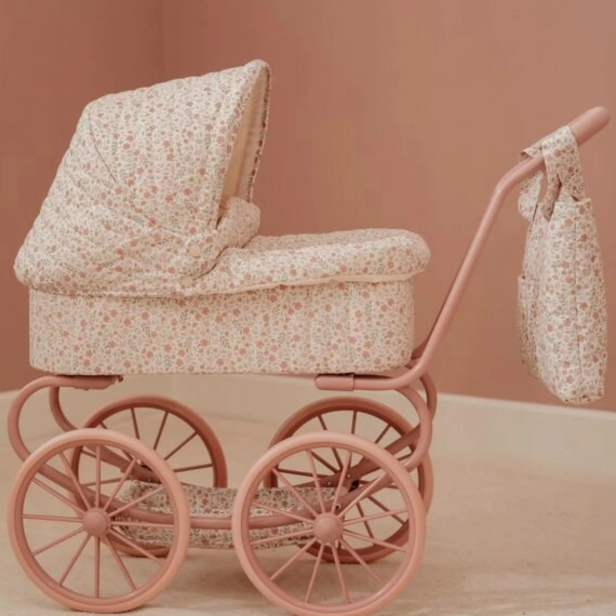 Little Dutch Doll stroller - Essentials - Soft Flowers Hot