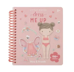 Little Dutch Dressing and sticker book Rosa & Friends